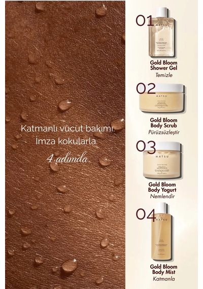 Gold Bloom Pdrn Yenileyici Ihlamur & Pudramsı Vücut Peelingi 300 Gr