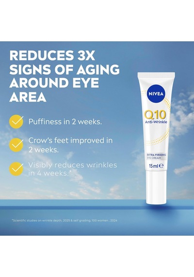 Q10 Power Kırışık Karşıtı Sıkılaştırıcı Göz Kremi, 15 Ml, Hassas Göz Çevresi, Şişkinlik,hyaluronik Asi