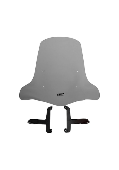 GP Kompozit Scooter Universal 2020 Uyumlu Elcikli Ön Cam Füme 44 cm