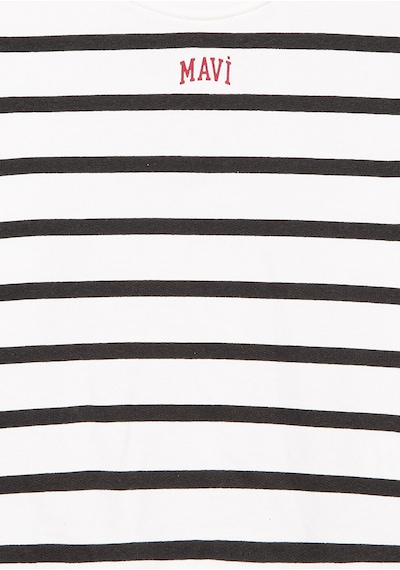 Mavi - Mavi Logo Baskılı Siyah Çizgili Sweatshirt 7s10038-900 Siyah Mavi - Mavi Logo Baskılı Siyah Çizgili Sweatshirt 7s10038-900 Siyah