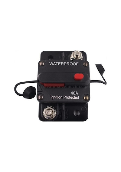Dc Sigorta 40 Amper Waterproof Otomatik Sigorta
