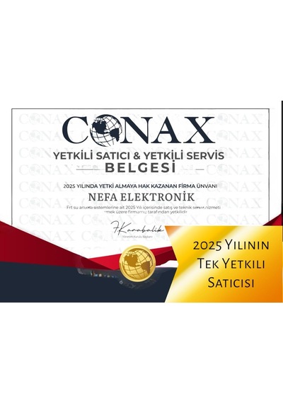 Conax Tüm Açık Kasalar ile Uyumlu 7 Aşamalı Filtre Seti