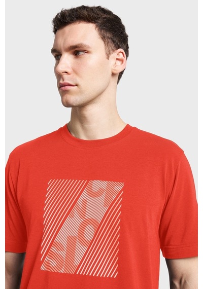 Lescon Erkek Kısa Kol T-shirt 26y-1167 KIrmızı
