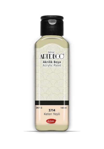Artdeco Akrilik Boya 140 Ml Keten Yeşili 3714