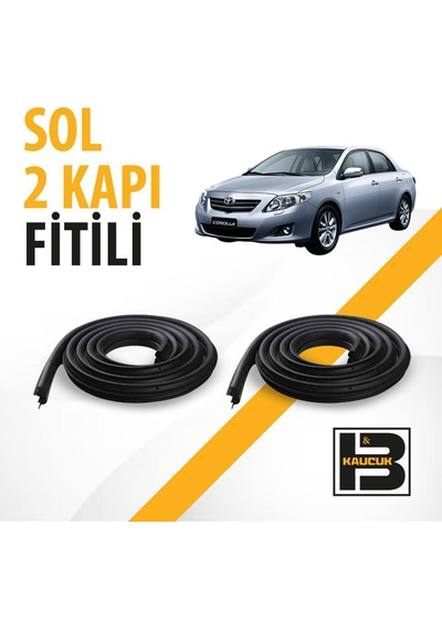 Toyota Corolla 2007-2013 Sol Ön Ve Arka Kapı Fitili Bm02819