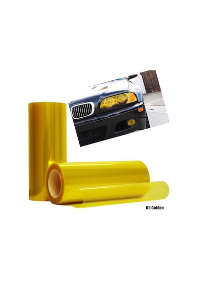 SARI TRANSPARAN FAR FİLMİ 30 CM X 2 METRE