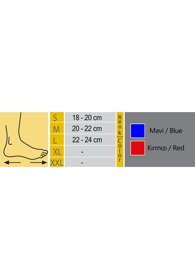 MORSA CYBERG® Çocuk Elastik Ayak Bilekliği