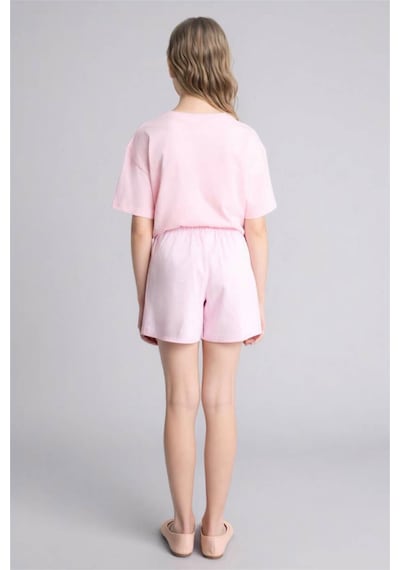 Defacto Gabardin Etek Kız Çocuk E2648a826sppn86 Pembe-pn86