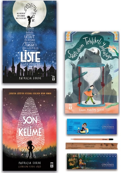 Genç Timaş Saatçilerin Tehlikeli Yolculuğu - Liste - Son Kelime Set 3 Kitap