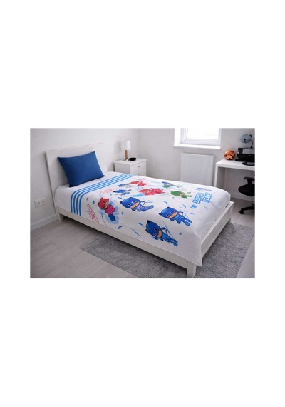 Pj Masks Tek Kişilik Pike Lacivert