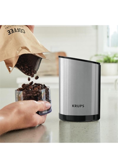 Krups Fast Touch Kahve Ve Baharat Öğütücü Çelik