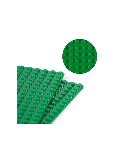11023 Classic Yeşil Zemin Plaka, +4 Yaratıcı Oyuncak Yapım Seti 1 Parça 25cmx25cm, Baseplate