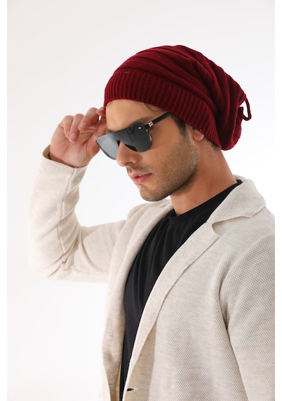 Elif İç Giyim Erkek Bordo İpli Bere