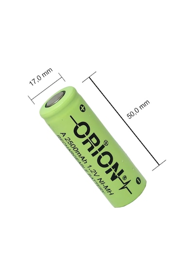 Orion 2500 mAh 1.2 V A Ni-MH Şarj Edilebilir Pil
