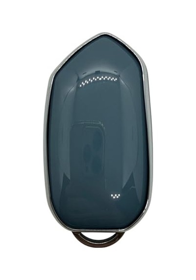 Autohan Keys T10x T10f Akıllı Anahtar Kılıfı, 3 Tuşlu, Nano Koruma Gri-gümüş