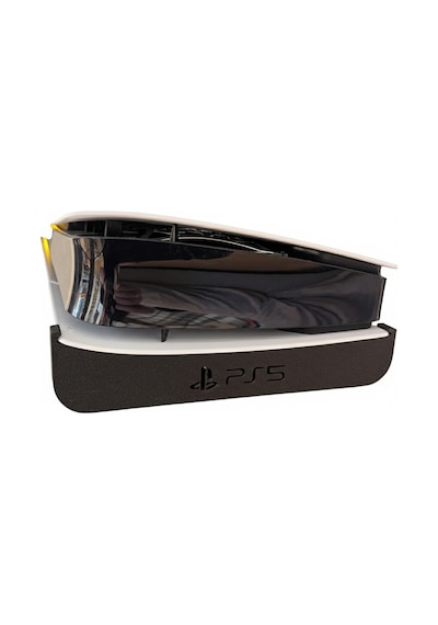 Ps5 Slim Disk Sürücülü Yatay Stand Logolu Masaüstü Konsol Altlığı