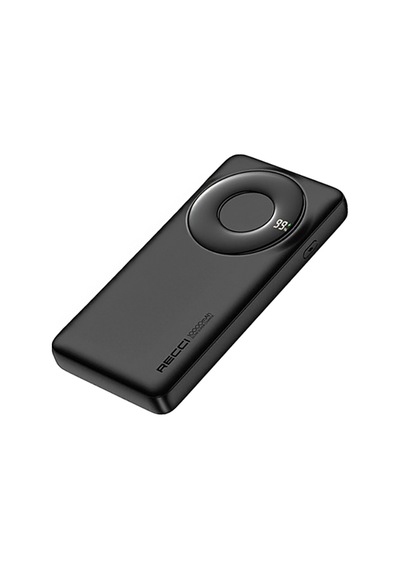 Recci Rpb-p58 Pd Hızlı Şarj Özellikli Type-c Kablolu Powerbank 22.5w 10.000mah Siyah