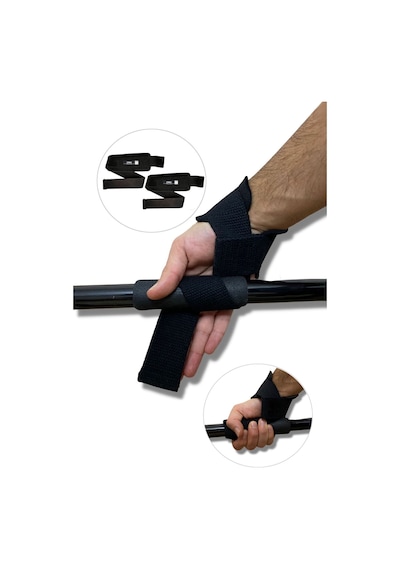 Spor Byfit Eco Pro Lifting Wrist Strap Ağırlık Kaldırma Kayışı
