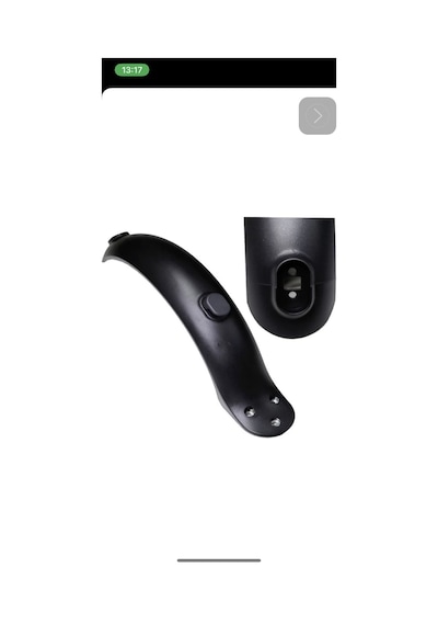 Xiaomi M365 Elektrikli Scooter İçin Sağlam Siyah Çamurluk Siyah