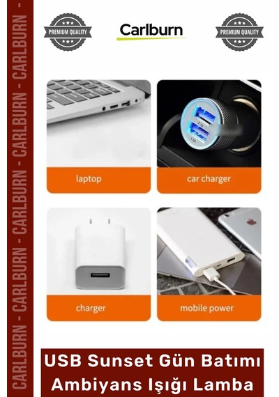 Gecelambası Fotoğraf Video Çekim Esnek Gövde Taşınabilir Usb Sunset Gün Batımı Ambiyans Işığı Lamba Çok Renkli