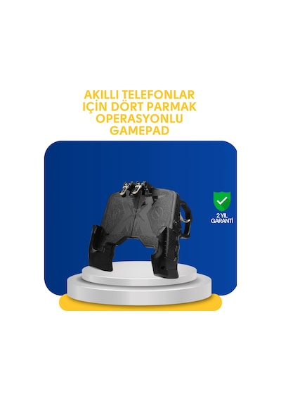 Mey İthalat Gerçekçi Oyun Deneyimi Sunan Dört Parmak Mobil Gamepad