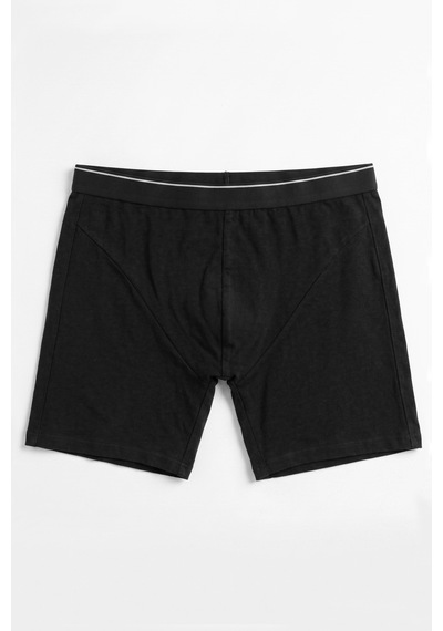 Just Inner Erkek Pamuklu Boxer Sport Premium Günlük Kullanım 134003 Siyah