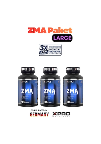 Xpro Nutrition 3'lü Xl Zma Paketi 90+90+90 - 270 Kapsül 135 Servis Aromasız