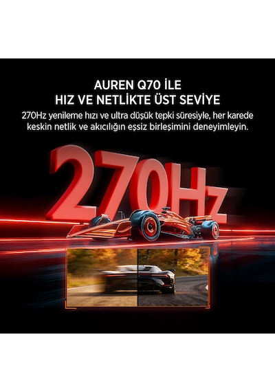 James Donkey Auren Q70 27'' 270hz 0.5ms Qhd 2k Fast Ips Rgb Pivot Gaming Monitör Ölü Piksel
