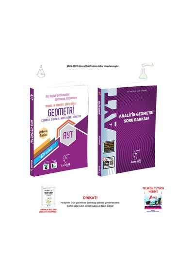 Karekök Ayt Geometri Konu Anlatımlı Soru Bankası 2 Kitap Seti