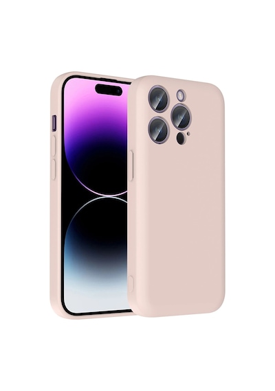 Apple Apple iPhone Uyumlu  14 Pro Max Kılıf Kamera Korumalı Kartlık Hazneli Zore Vitra Kapak Çok Renkli