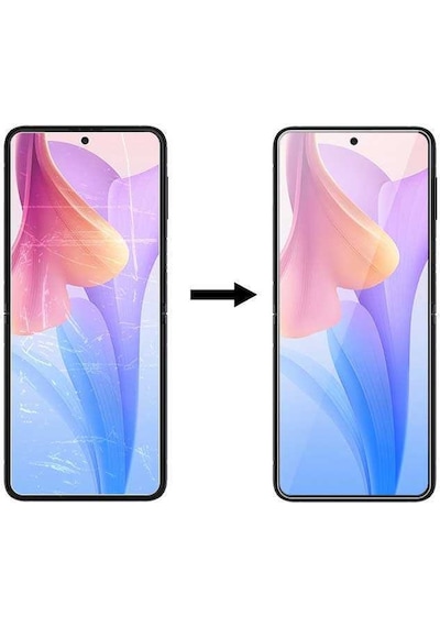 Galaxy Z Flip 4 Uyumlu Zore Narr Tpu Ön Arka Body Ekran Koruyucu