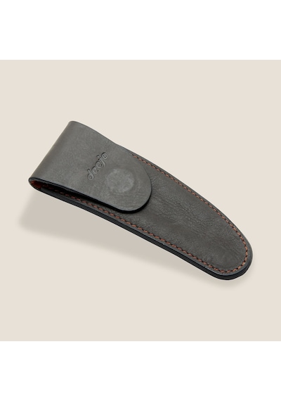 Deejo Kamp 37g Belt Leather Sheath, Mocca Gri