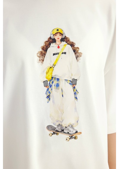 Mai Studios Co. Arles Sarı T-shirt Eşofman Takım Sarı