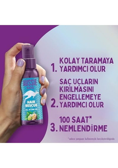 Sos Repair &amp Revive Kuru, Yıpranmış Ve Hasar Görmüş Saçlar İçin Saç Kremi 350ml 2 Paketi Diğer