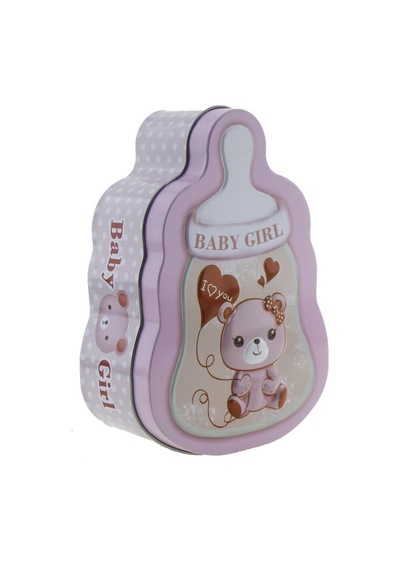 10X15Cm Biberon Metal Kutu