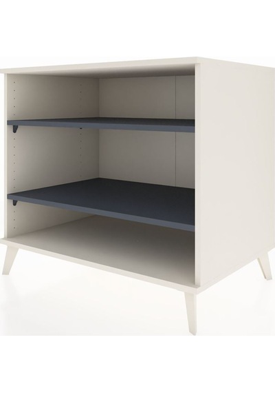 Kronos Şifonyer 2 Raflı 88x59x80 Aytaşı-antrasit Aytaşı