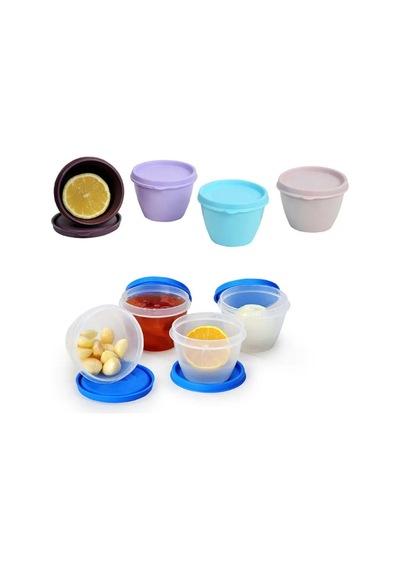 Moonstarr Kitchenware Micro Plus 4'lü Limon Ve Sarımsak Kutusu - Asorti Çok Renkli