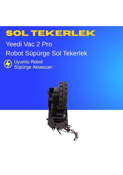 Yeedi Vac 2 Pro Süpürge Sol Tekerlek