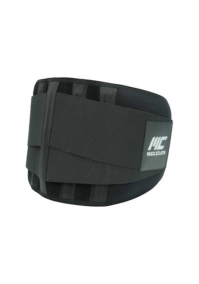 Musclecloth Termal Korseli Ağırlık Kemeri Siyah Siyah
