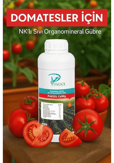 Kalsiyum Magnezyumlu Domates Için Organik Sıvı Gübre 1 Litre 1 kg