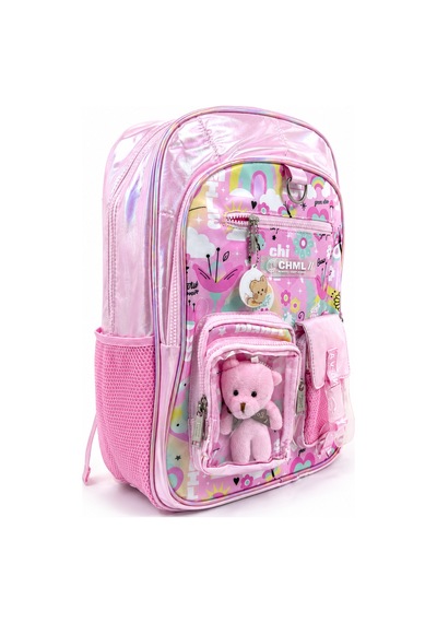 Chımola Toy New World Pembe Sırt Çantası 17"