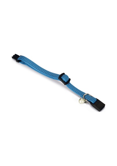 Hnrlıshp Beeztees Yavru Kedi Boyun Tasması, Zilli, Mavi, 15-22cm