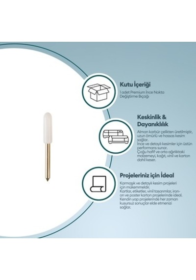 Premium İnce Nokta Değiştirme Aksesuarı İle Yüksek Kalite