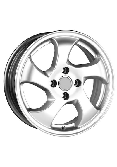 Honda Cıvıc Uyumlu Jant R254 6.5x15 4x100 Et-37 56.1 Silver 4 Adet