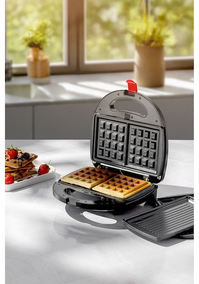 Homend Toastbuster 1325H Çıkarılabilir Waffle Plakalı Tost Makinesi