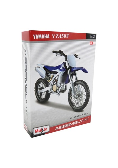 Maisto Yamaha Yz450f Model Kit Motosiklet 1/12 39195