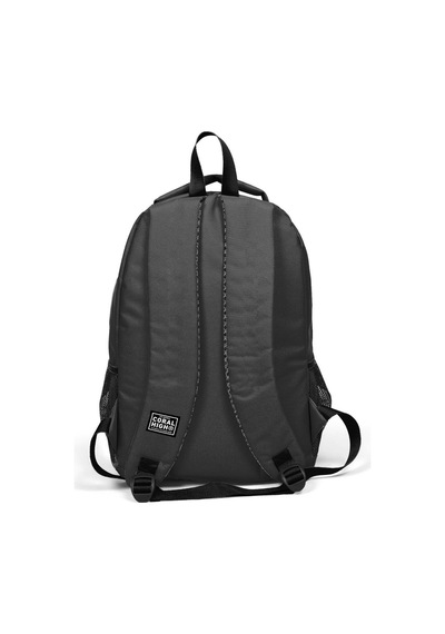 Coral High Kids Koyu Gri Siyah Dinazor Desenli 3 Lü Okul Çanta Seti Set0114386
