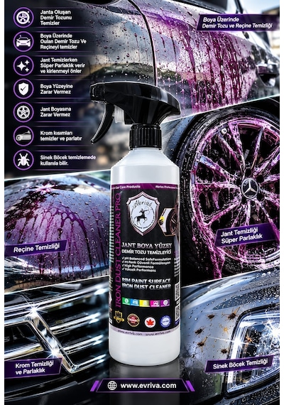 Demir Tozu Temizleyici Pro 500ml
