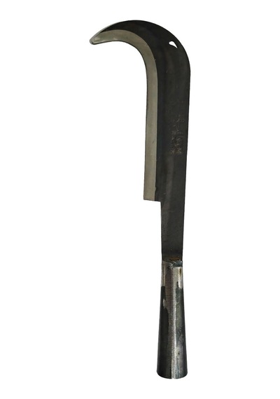 Zargana Tahra Metal Saplı Dövme Çelik 42.5 Cm