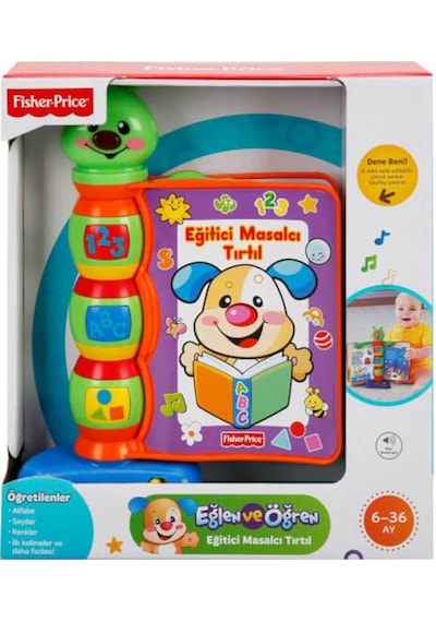 Fisher-Price Eğitici Masalcı Tırtıl 6-36 Ay N3835